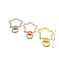 Zinc Alloy Key Lås Setting, forgyldt, multifunktionelle & du kan DIY & Unisex, flere farver til valg, 40x28mm, Solgt af PC