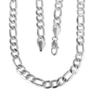 alliage de zinc collier de chaîne, Bâton, Placage, longueur différente pour le choix & unisexe, plus de couleurs à choisir, protéger l'environnement, sans nickel, plomb et cadmium, 8mm, Vendu par PC