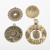 Zinc Alloy Pendants antique bronze color plated vintage & DIY nickel lead & cadmium free Approx Sold By Bag