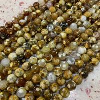 Fire Agate Beads Round DIY mixed colors Sold Per Approx 38 cm Strand