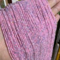 Morganit Bead, Rund, DIY & fasetterad, rosa, 2mm, Ca 170PC/Strand, Såld Per Ca 38 cm Strand