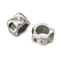 Zinc Alloy Spacer Kralen, DIY & zwart maken, oorspronkelijke kleur, 7x10x10mm, Gat:Ca 6mm, 100pC's/Lot, Verkocht door Lot