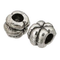 Zinc Alloy Spacer Beads Pumpkin DIY & blacken original color Approx 5mm Sold By Lot