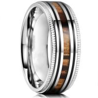 Ruostumaton teräs sormen sormus, 304 Stainless Steel, päällystetty, muoti korut & Unisex & erikokoisia valinnalle & eri tyylejä valinta, enemmän värejä valinta, Myymät PC