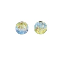 Goldsand Lampwork Perlen, rund, DIY, keine, 12mm, Bohrung:ca. 2mm, verkauft von PC