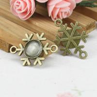 Zinc Alloy Connector Setting antique bronze color Sold By PC