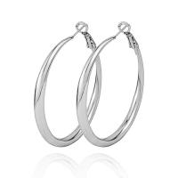 Sinc Alloy Earrings, cóimhiotal since fonsa earring, plátáilte, do bhean, dathanna níos mó le haghaidh rogha, 50mm, Díolta De réir Péire