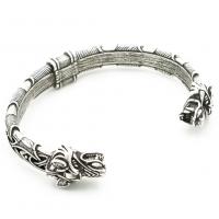 Zinc Alloy Manchet Bangle, plated, Verstelbare & voor de mens, meer kleuren voor de keuze, 70mm, Verkocht door PC