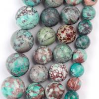 Indruk Jasper Kraal, Ronde, DIY, blauw, Per verkocht Ca 38 cm Strand