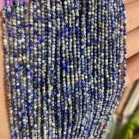 Blandet Gemstone perler, Natursten, Runde, du kan DIY & forskellige materialer til valg & facetteret, flere farver til valg, 2mm, Ca. 170pc'er/Strand, Solgt af Strand