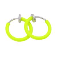 Messing Ohrring Clip, Einbrennlack, Modeschmuck & DIY & unisex, keine, 22mm, verkauft von PC