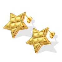 Titanium Staal Stud Earring, titanium oorbel bericht, voor vrouw, meer kleuren voor de keuze, 22x22mm, Verkocht door pair