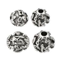 Zinc Alloy Jewelry Beads DIY & blacken original color Sold By Lot