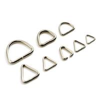 304 rozsdamentes acél Táska Triangle Ring, csiszolt gép, DIY & különböző méretű a választás & különböző stílusokat a választás, az eredeti szín, Által értékesített PC