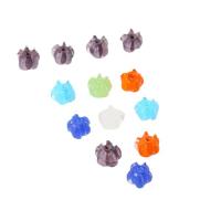 Handgemaakte Lampwork Beads, Bloem, gieten, DIY, meer kleuren voor de keuze, 12mm, Verkocht door PC