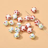 Handgemaakte Lampwork Beads, Ronde, DIY & glazuur, meer kleuren voor de keuze, 12mm, Verkocht door PC