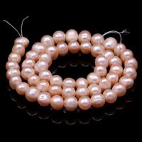 Okrugli Kulturan Slatkovodni Pearl perle, prirodan, možete DIY, više boja za izbor, 5-6mm, Prodano Per Približno 14-15 inčni Strand