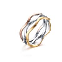 Edelstahl Ringe, 304 Edelstahl, Modeschmuck & unisex & verschiedene Größen vorhanden, 7mm, verkauft von PC