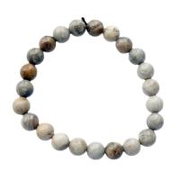 Silver Leaf Jasper Armband, gepolijst, uniseks, gemengde kleuren, Lengte Ca 21 cm, Verkocht door PC