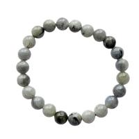 Labradorite bracelet, poli, unisexe, couleurs mélangées, Longueur Environ 21 cm, Vendu par PC