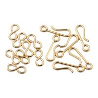 Gold naplněné S Hook spony, 14K plněné zlatem, DIY & různé styly pro výběr, Prodáno By PC