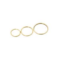 gold-gefüllt Fingerring, Kreisring, 14K goldgefüllt, verschiedene Größen vorhanden, verkauft von PC