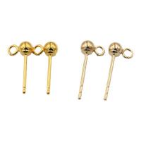 Doublé or composant de boucle d'oreille goutte, 14K rempli d’or, DIY & normes différentes pour le choix & styles différents pour le choix, Vendu par paire