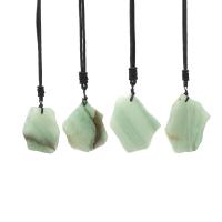 Natural Aventurine Pendants Green Aventurine irregular Unisex green 20-35x25-40mm Sold By PC