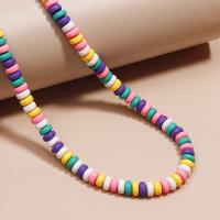 Polimero-Clay-Beads, argilla polimero, DIY, colori misti, 6x3mm, Appross. 110PC/filo, Venduto per Appross. 15.75 pollice filo