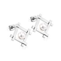 Stainless Steel Stud Earrings 304 Stainless Steel fashion jewelry & for woman Sold By Pair