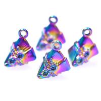 Pendentifs en alliage de zinc, Zongzi, Placage, multicolore, Vendu par PC