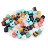 Beads Gemstone misti, pietra preziosa, Colonna, lucido, materiali diversi per la scelta, nessuno, 9x9mm, Venduto da PC