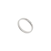 Bague en acier inoxydable, Acier inoxydable 304, Rond, machine poli, bijoux de mode & DIY & unisexe, couleur originale, 18x2.50x1mm, Vendu par PC