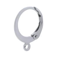 316 acciaio inox Individuazione di orecchino huggie Hoop, lucido, gioielli di moda & DIY & unisex, colore originale, 12mm, Venduto da PC