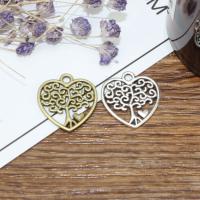 Zinc Alloy Heart Pendants plated Sold By PC