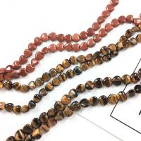 Mišrios Gemstone beads, Natūralus akmuo, Širdis, poliruotas, Pasidaryk pats & įvairių stilių pasirinkimas, daugiau spalvų pasirinkimas, Parduota už Apytiksliai 20 cm Strand