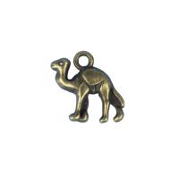 Zink Alloy Animal Hängen, Camel, plated, DIY, fler färger för val, nickel, bly och kadmium gratis, 15x14mm, Säljs av PC