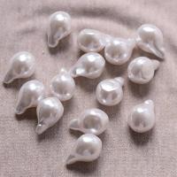 Perline in plastica ABS, Perle di plastica ABS, Keishi, DIY, bianco, 2*1cm, 50PC/borsa, Venduto da borsa