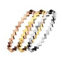 Titanium Staal Bangle, plated, voor vrouw, meer kleuren voor de keuze, 60mm, Verkocht door PC