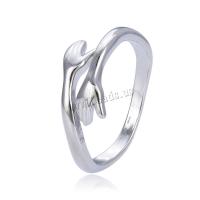 Žalvarinis Atidaryti Finger Ring, padengtą, Reguliuojamas & unisex, daugiau spalvų pasirinkimas, Pardavė PC