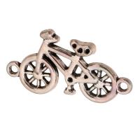 Zinc Alloy Connector Cabochon Setting, Fiets, antieke koperen kleur vergulde, DIY & 1/1 lus, antieke koperen kleur, nikkel, lood en cadmium vrij, 38.50x20x3mm, Gat:Ca 2.5mm, Verkocht door KG