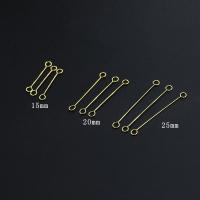 Eyepins in acciaio inox, 304 acciaio inox, DIY & unisex & formato differente per scelta, dorato, Venduto da PC