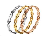 Partículas de acero Brazalete, Donut, Joyería & diferentes estilos para la opción & para mujer, más colores para la opción, Vendido por UD