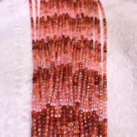 Yunnan Red Agate Abalorio, Cuadrado, pulido, Superficie de corte en forma de estrella & Bricolaje, Rojo, 4mm, Vendido para aproximado 38 cm Sarta