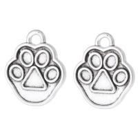 Zinc Alloy Pendants Claw antique silver color plated Unisex silver color nickel lead & cadmium free Approx 2mm Sold By KG