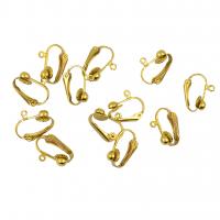 Brass Lever Terug Earring Component, Messing, plated, DIY & uniseks, meer kleuren voor de keuze, 18x9mm, 10pC's/Bag, Verkocht door Bag