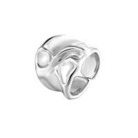 Žalvarinis Cuff Finger Ring, padengtą, Reguliuojamas & unisex, daugiau spalvų pasirinkimas, Pardavė PC