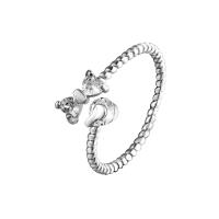 Cubi Circonia Micro Pave anello in ottone, placcato, Regolabile & Micro spianare cubic zirconia & per la donna, nessuno, Venduto da PC