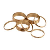 Messing Linking Ring, Donut, gold plated, DIY, gouden, nikkel, lood en cadmium vrij, 18x2mm, Ca 100pC's/Bag, Verkocht door Bag