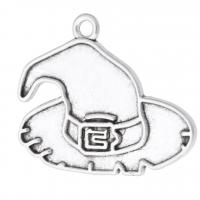 Zinc Alloy Pendants Hat antique silver color plated Unisex silver color nickel lead & cadmium free Approx 2mm Sold By KG